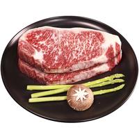 zenew 真牛馆 美国极和牛 金标M9+级 西冷牛排300g/1片 雪花原切牛肉生鲜牛扒