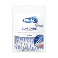 欧乐B（Oral-B）牙线棒深度清洁牙间缝隙食物残渣牙线清凉薄荷味便携男女 Y型压力可控牙线棒30支 欧乐B 