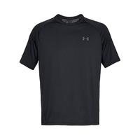 （尺码偏小）UA时尚领短袖恤男装运动休闲舒适透气运动上衣