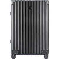 金利来行李箱20英寸商务旅行登机密码箱时尚男女旅行箱万向轮拉杆箱 FC304002-P2011 黑色 新年送爸爸老公男友