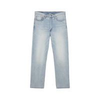 Levi's李维斯冰酷系列25年春季男士时尚565宽松直筒牛仔长裤 浅蓝色 34 (32)
