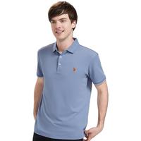 U.S. POLO ASSN./美国马球协会 透气 男士POLO衫