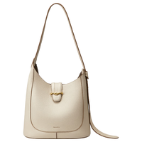 NUCELLE 纽芝兰 NU纽芝兰大容量包包2024新高级感单肩斜挎时尚宽肩带麻花水桶包实用走心三八女神节38妇女节 175奶泡杏