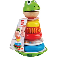 Hape E0457 青蛙花式圆环叠叠乐