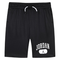 NIKE JORDAN 耐克AJ童装男童短裤夏季儿童网眼透气篮球短裤 正黑色 150 /63 【身高140-152cm】