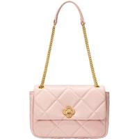 纽芝兰（NUCELLE）包包女包2023新女士单肩包经典菱格腋下包小香风气质百搭链条包高级感时尚简约斜挎包 032贝壳粉