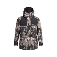SHANSHAN【白鸭绒85%】杉杉秋冬羽绒服男士户外出行时尚迷彩连帽外套