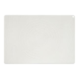展艺 食品级硅胶揉面垫 透明 70*50cm 烘焙工具