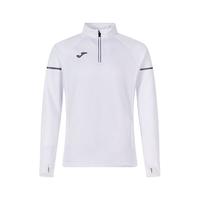 JOMA加绒卫衣男士秋冬季针织保暖半拉链足球训练服跑步运动服上衣 白色 S