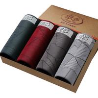 Langsha 浪莎 QQ5517-4男士内裤 4条