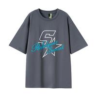 森马 Semir【吸湿排汗t恤】夏季个性字母印花通勤运动休闲男士短袖t恤
