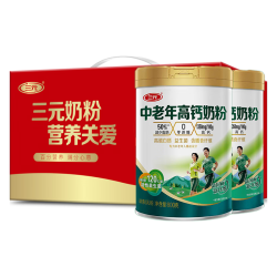 三元 高钙高蛋白 中老年高钙奶粉