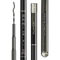 巧渔夫（Skiofishes）龙战极超轻量小综合竿超硬钓鱼竿手竿十大品牌鲫鱼竿3.6m4H28调