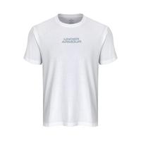 安德玛(Under Armour)男子运动短袖春夏训练T恤衫跑步透气上衣半袖1379109-100白色XXL