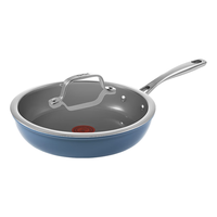 特福（Tefal）平底锅不粘煎锅陶瓷覆面无涂层脱落煎蛋牛排煎饼锅燃气电磁炉通用 陶瓷+0氟+0铅+0镉涂层 直径 26cm