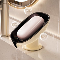 百字 肥皂盒香皂架子皂碟 香皂盒子卫生间双层沥水台面吸盘皂托