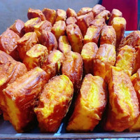 京诗悦福建闽南老式三明治夹心三明治儿时味道90后怀旧面包80后零食早餐 奶黄5个