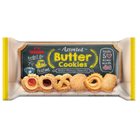 TATAWA马来西亚什锦黄油味曲奇饼干休闲解馋零食128g