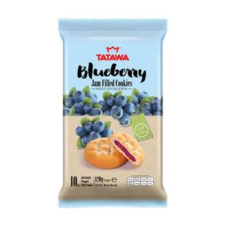 TATAWA/塔塔瓦 蓝莓味果酱夹心爆浆曲奇饼干 120g/袋