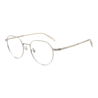 李维斯(Levi's)眼镜框男女款全框休闲近视光学眼镜架LV7170/F 010银色 51mm