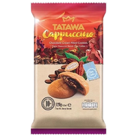 TATAWA马来西亚卡布奇诺巧克力味夹心曲奇饼干120g/袋 卡布奇诺巧克力夹心曲奇120g