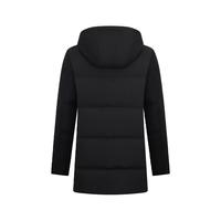 SEVEN 柒牌 可拆连帽尼克服男23商务保暖厚款外套125JJ70450 黑色 2XL