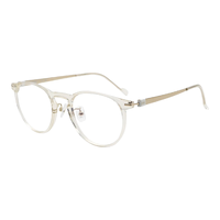 ZEISS 蔡司 光学镜架全框板材钛ZS23714LB男女款配镜眼镜框749金色/透明色M款