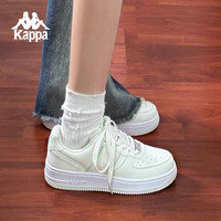 Kappa小白鞋女款2025冬季软底增高板鞋透气休闲运动鞋子 44