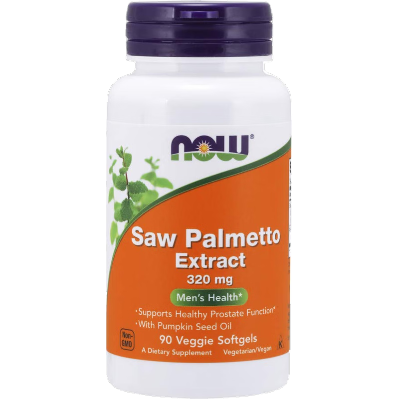 NOW FOODS FOODS 诺奥锯棕榈软胶囊 320mg90粒 呵护男性