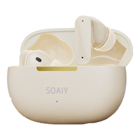 SOAIY/索爱 ANC主动降噪 蓝牙耳机 白色