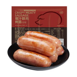 海霸王 爆汁醇肉烤肠 1kg 20根 含量85%