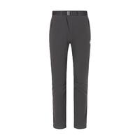 猛犸象（MAMMUT）Clion 男士户外弹性防风保暖松紧腰带抓绒软壳裤 黑灰色 L