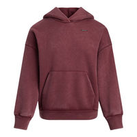 安德玛（UNDERARMOUR） Icon女子高克重运动休闲保暖抓绒卫衣1386485 火焰红625 M