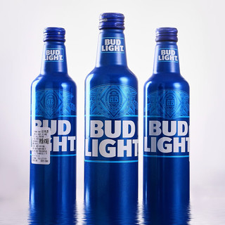  Budweiser/百威  百威啤酒  Bud蓝铝 473mL 12瓶 瓶装