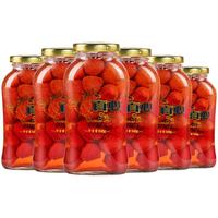 真心罐头草莓罐头东北水果罐头零食食品248g小瓶午后