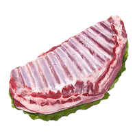 三疆牧羊新疆羊肉生鲜纯手工羊肉串红柳大40串礼盒草原羔羊腿烧烤食材野餐 精修羊排(4斤)