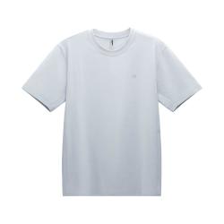 蕉内 凉皮502Cool夏季男女同款速干短袖T恤吸湿排汗凉感运动 奶油蓝 L