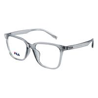 明月FILA大框镜架配镜有度数近视眼镜【946F】 095H透灰|平光防蓝光