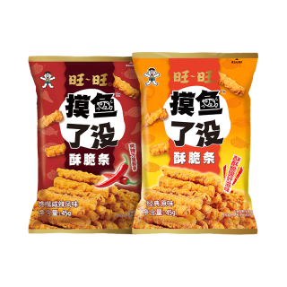 旺旺 摸鱼了没酥脆条 原味 45g 袋装 饼干