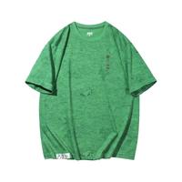 森马 Semir【纯棉t恤】夏季复古国风刺绣简约宽松通勤运动休闲男短袖t恤男