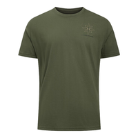 安德玛（UNDERARMOUR）春夏Outdoor Compass男子印花运动短袖T恤1390224 幽绿色390 2XL