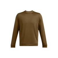 安德玛（UNDERARMOUR）Meridian男子柔感丝绒圆领运动卫衣1379667 郊狼棕498 XL