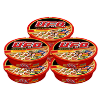 日清食品(NISSIN)日清 UFO飞碟炒面 鱼香肉丝风味拌面124g*6碗 速食方便面泡面 124*6