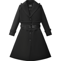 新一代轻薄羽女式拼接两穿创休闲商务羽绒服