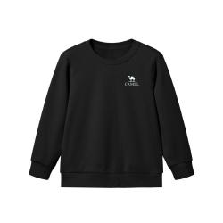 骆驼 男童卫衣小骆驼2025秋冬上新女童套头打底衫圆领运动上衣儿童卫衣
