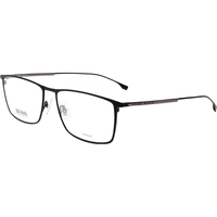 HUGO BOSS 男款黑色镜框枪黑色镜腿光学眼镜架眼镜框0976 003 60MM