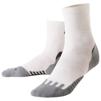悍将（HNK）专业跑步袜子男女马拉松跑步袜子毛巾底压缩袜速干排汗透气运动袜 2.0雪山白 L(42-44)