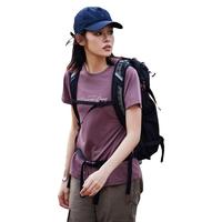 【裸感速干排汗】女2024年夏款轻薄圆领快干透气t恤短袖上衣