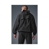 加拿大alo yoga男款户外运动透气防晒拉链连帽外套