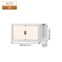 折叠收纳箱家用收纳柜子置物柜儿童衣柜储物柜塑料衣服玩具整理箱
